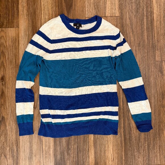 J by Jason Wu Striped Lightweight Sweater Size XS (US 6-8) - New Without Tags - Picture 1 of 6